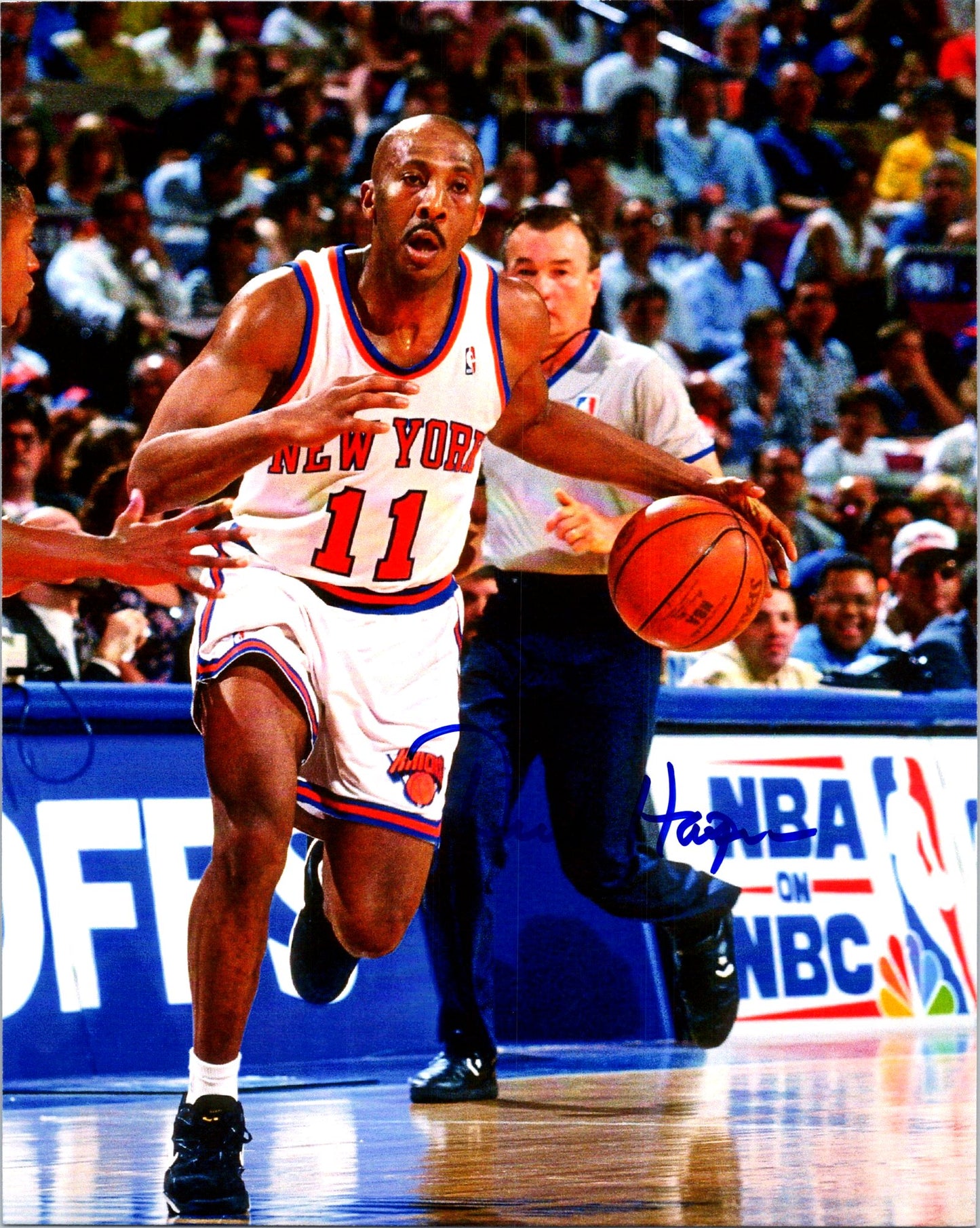 Derek Harper Hand Signed 8x10 Photo Picture New York Knicks NBA