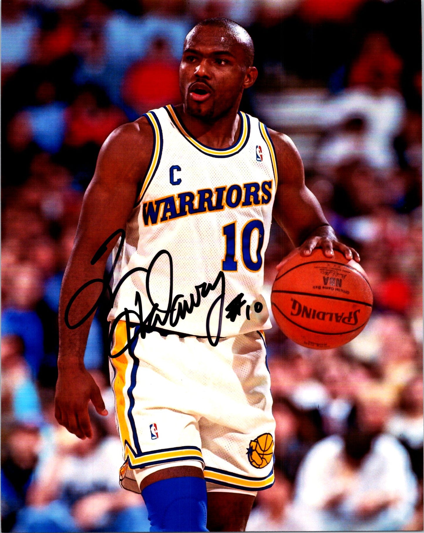 Tim Hardaway Hand Signed 8x10 Photo Picture Golden State Warriors NBA